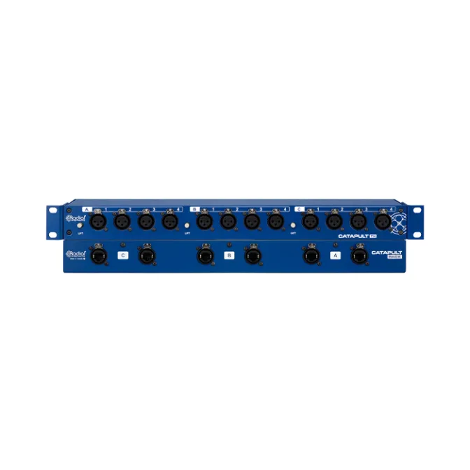 SPLITTER DE AUDIO ANALÓGICO RADIAL CATAPULT RACK TX