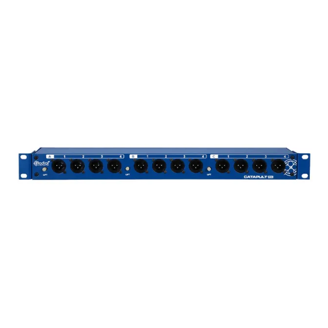SPLITTER DE AUDIO ANALÓGICO RADIAL CATAPULT RACK RX