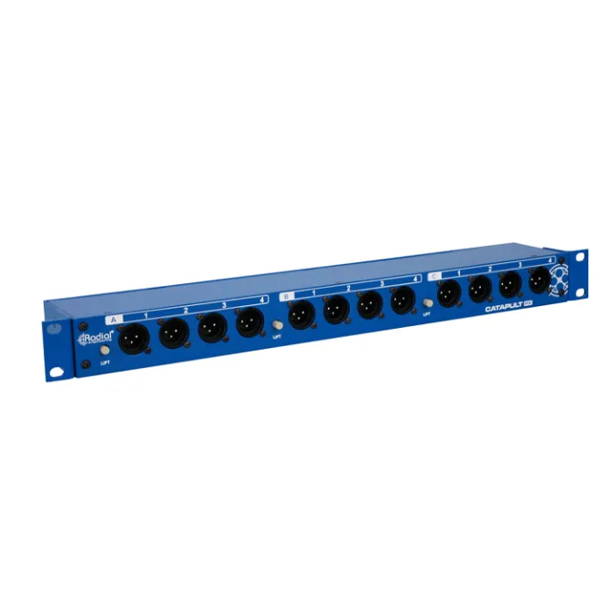 SPLITTER DE AUDIO ANALÓGICO RADIAL CATAPULT RACK RX
