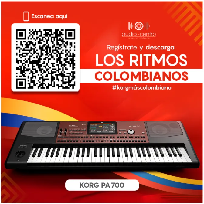 TECLADO KORG PA700 ARRANGER DE 61 TECLAS