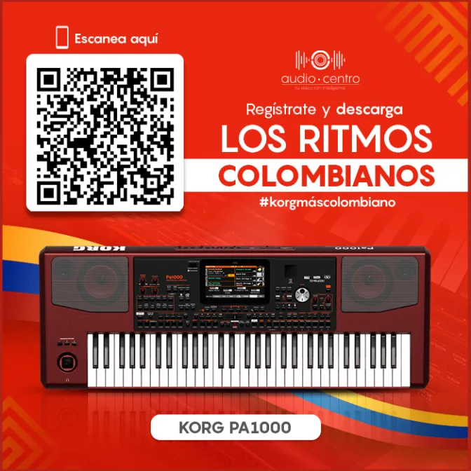 TECLADO KORG PA1000 ARRANGER DE 61 TECLAS