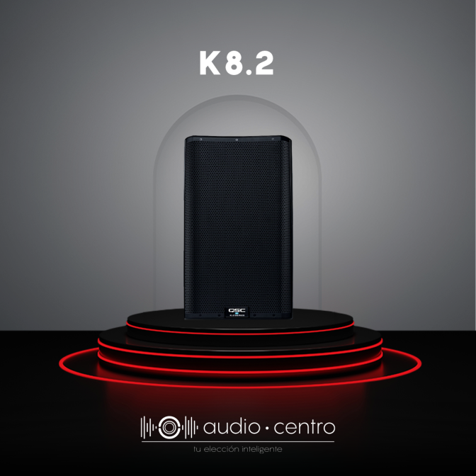 ALTAVOZ ACTIVO QSC K8.2 8 PULGADAS