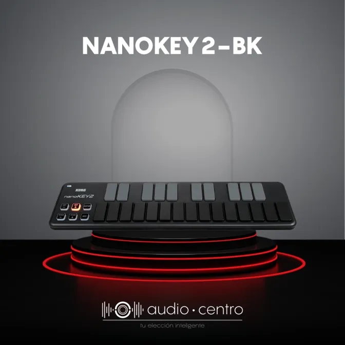 CONTROLADOR MIDI KORG NANOKEY2-BK NEGRO