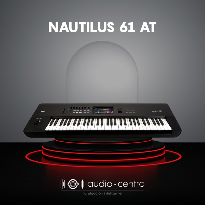 SINTETIZADOR KORG NAUTILUS 61 AT