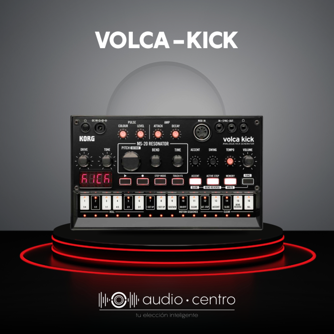 GENERADOR DE BOMBO KORG VOLCA-KICK