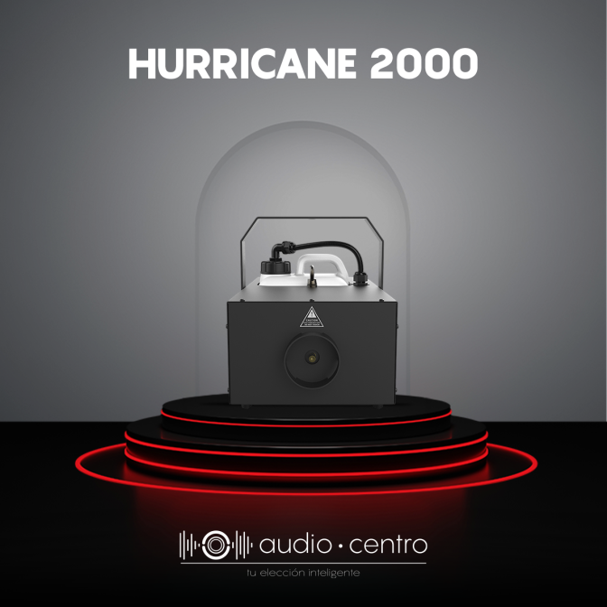 CAMARA DE HUMO HURRICANE2000 CHAUVET