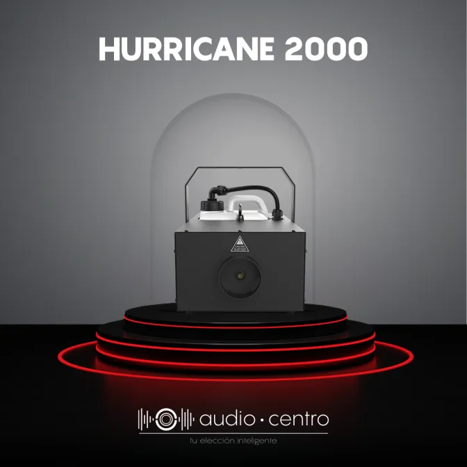 CAMARA DE HUMO HURRICANE2000 CHAUVET