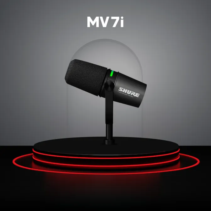 MICRÓFONO INTERFAZ MV7i SHURE