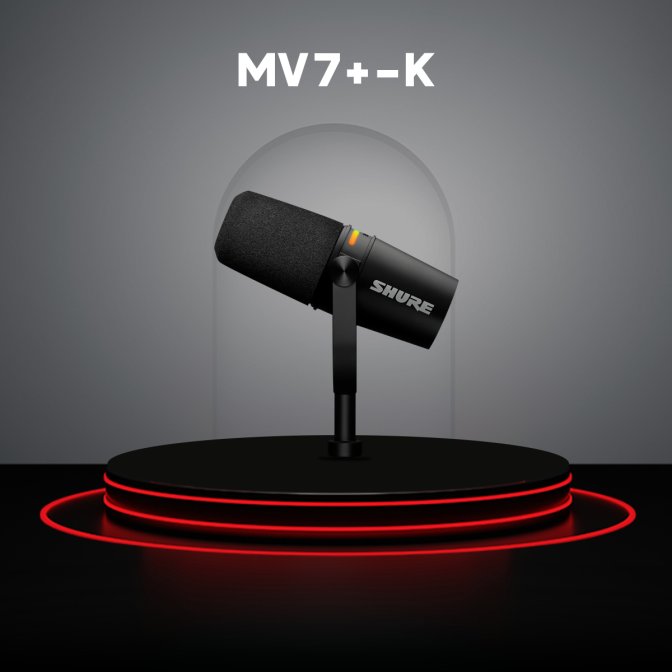 MICRÓFONO USB MV7+-K SHURE