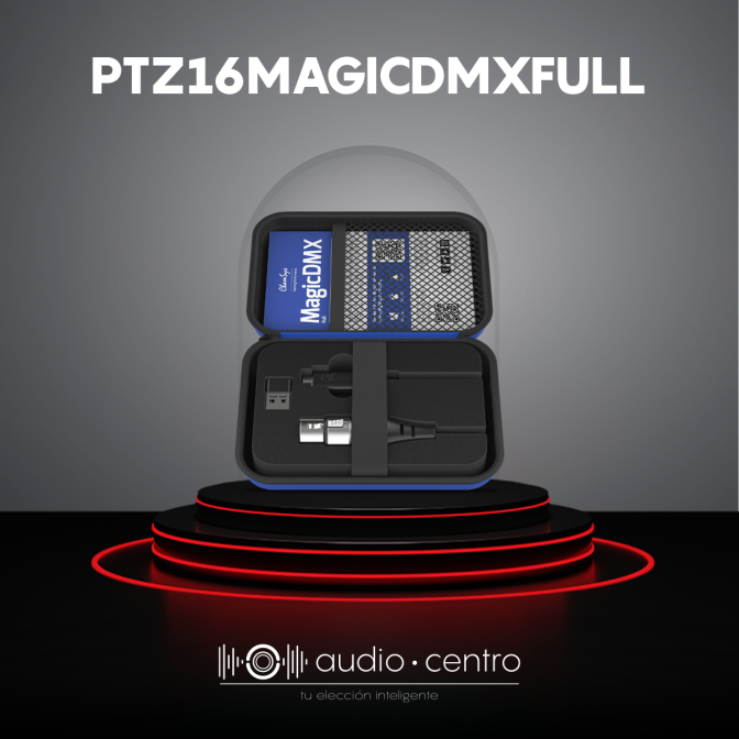 INTERFAZ DMX MAGICDMXFULL CHAMSYS PTZ16MAGICDMXFULL