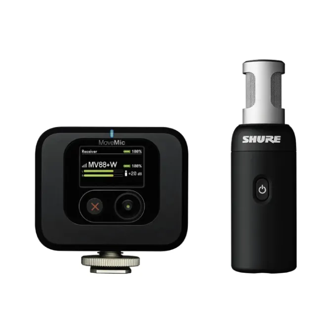 MICRÓFONO INALÁMBRICO MV88+W-KIT-Z7 SHURE
