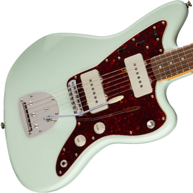 GUITARRA ELECTRICA FENDER SQUIER JAZZMASTER CLASSIC VIBE CV 60S JAZZMASTER LRL TSPG OWT