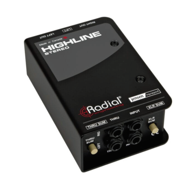 AISLADOR DE LÍNEA RADIAL HIGHLINE STEREO