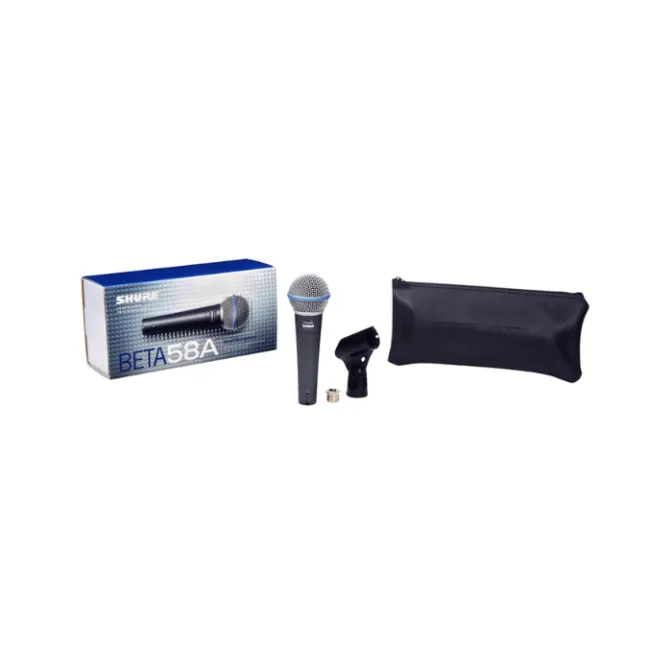 MICROFONO SHURE BETA58A SUPERCARDIOIDE