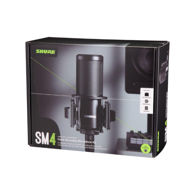 MICRÓFONO DE CONDENSADOR SM4-K-KIT DE SHURE