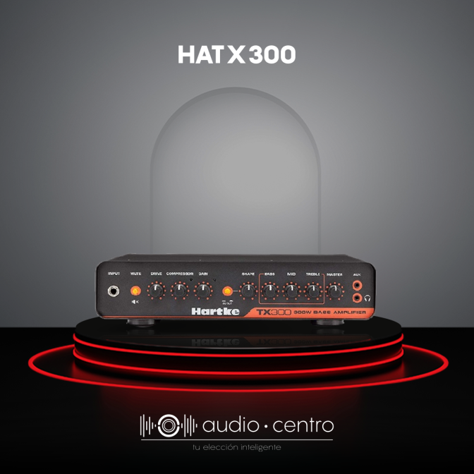 CABEZOTE PARA BAJO ELECTRICO HARTKE HATX300