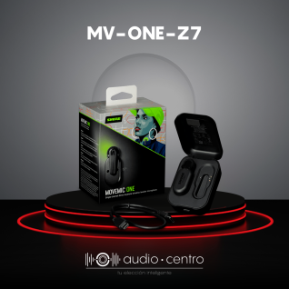 MICRÓFONO INALÁMBRICO CELULAR MV-ONE-Z7 DE SHURE