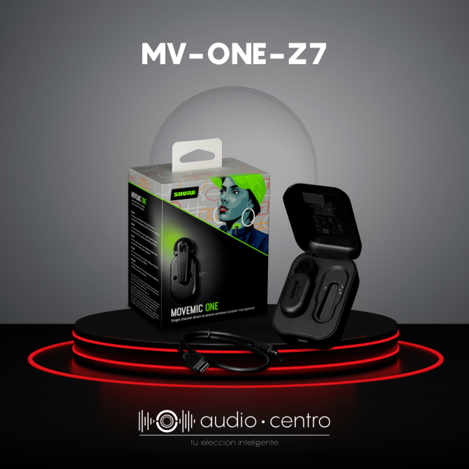 MICRÓFONO INALÁMBRICO CELULAR MV-ONE-Z7 DE SHURE