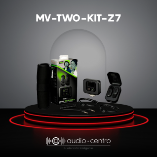 KIT MICRÓFONOS INALÁMBRICOS MV-TWO-KIT-Z7 SHURE