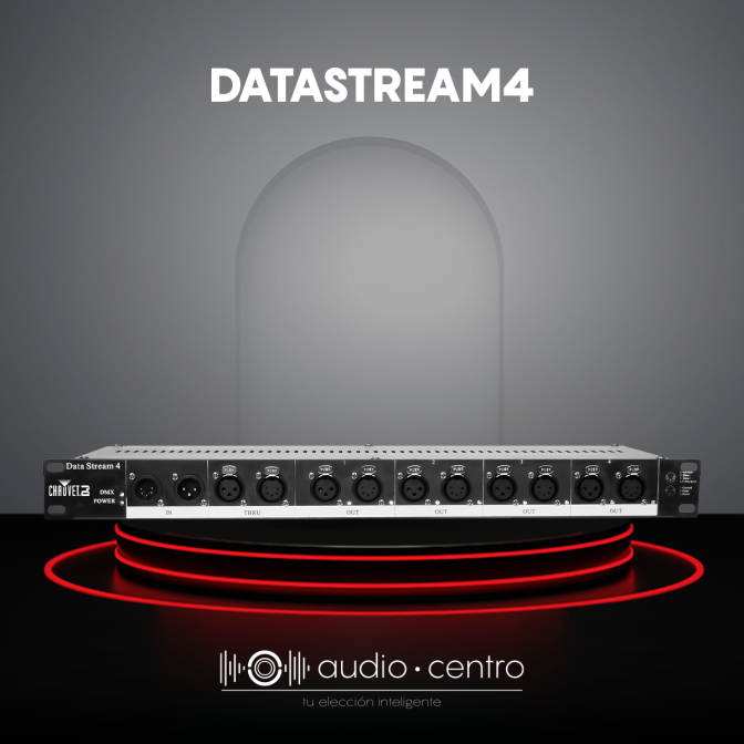 SPLITTER DMX CHAUVET DATASTREAM4 DE 4 SALIDAS