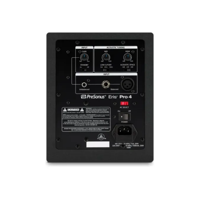 MONITOR DE ESTUDIO COAXIAL ACTIVO PRESONUS ERIS PRO 4