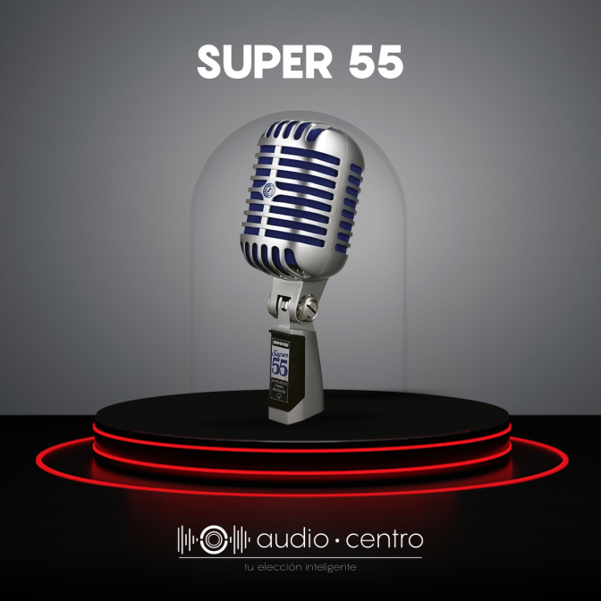 MICRÓFONO UNIDYNE SHURE SUPER 55