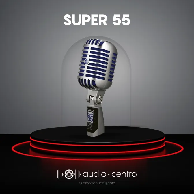 MICRÓFONO UNIDYNE SHURE SUPER 55