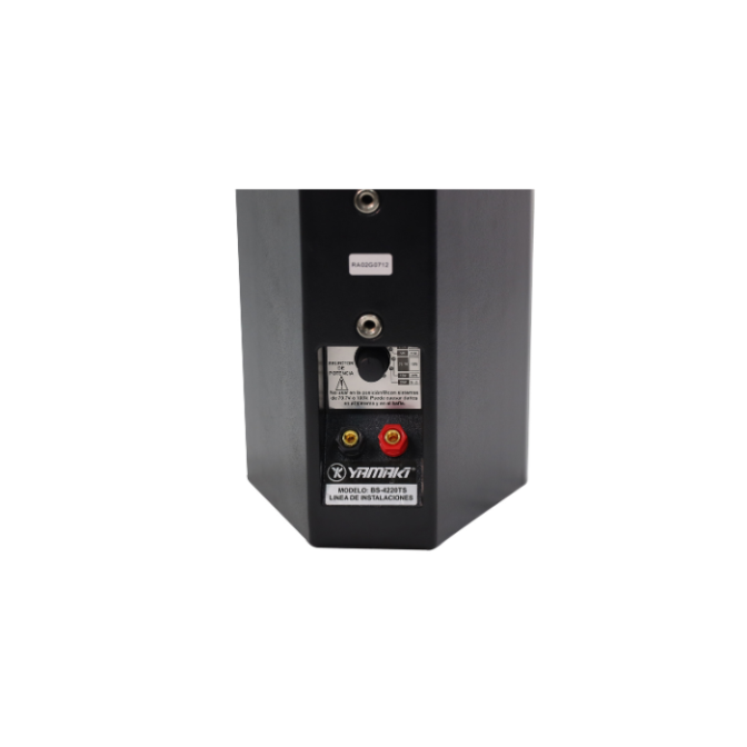 BAFLE YAMAKI BS4220TS-NE DE PARED 4",BAFLE YAMAKI BS4220TS-NE DE PARED 4" COLOR NEGRO"