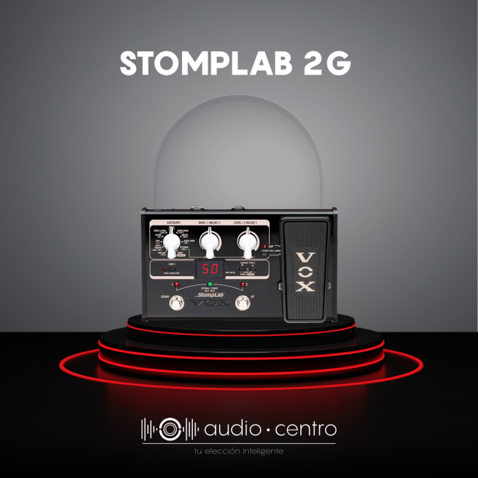 PEDALERA PARA GUITARRA ELECTRICA VOX STOMPLAB 2G SL2G