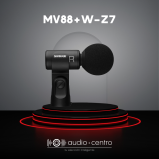 MICRÓFONO INALÁMBRICO MV88+W-Z7 SHURE