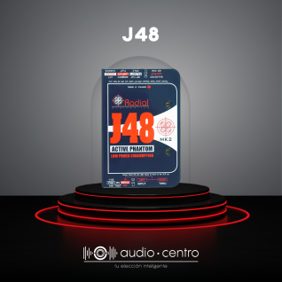 CAJA DIRECTA RADIAL J48 ACTIVA SENCILLA