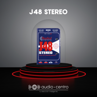 CAJA DIRECTA RADIAL J48 STEREO ACTIVA