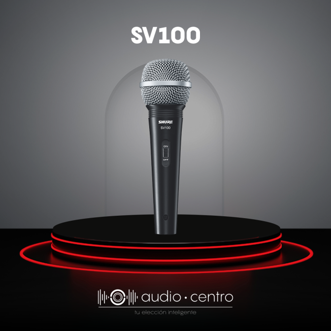 MICRÓFONO SHURE SV100 VOCAL DINÁMICO