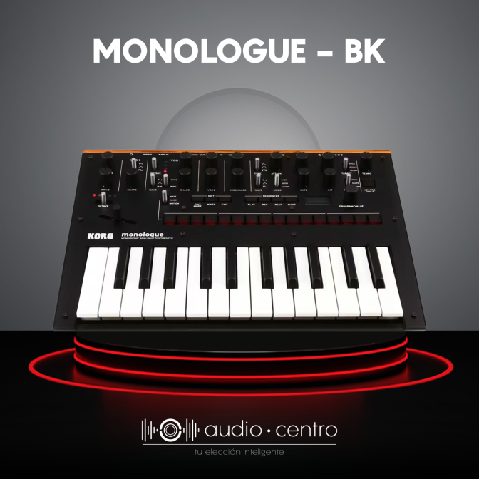SINTETIZADOR ANALOGO KORG MONOLOGUE BK