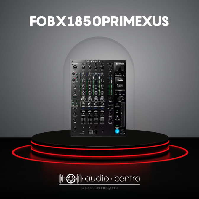 MIXER DE 4 CANALES X1850 DE DENON DJ