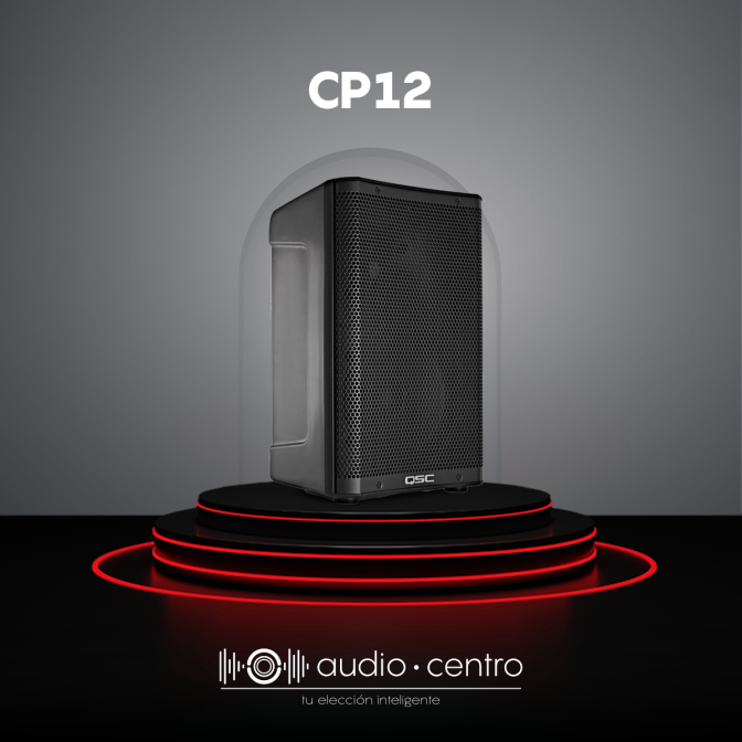 ALTAVOZ QSC CP12 ACTIVO 12 PULGADAS