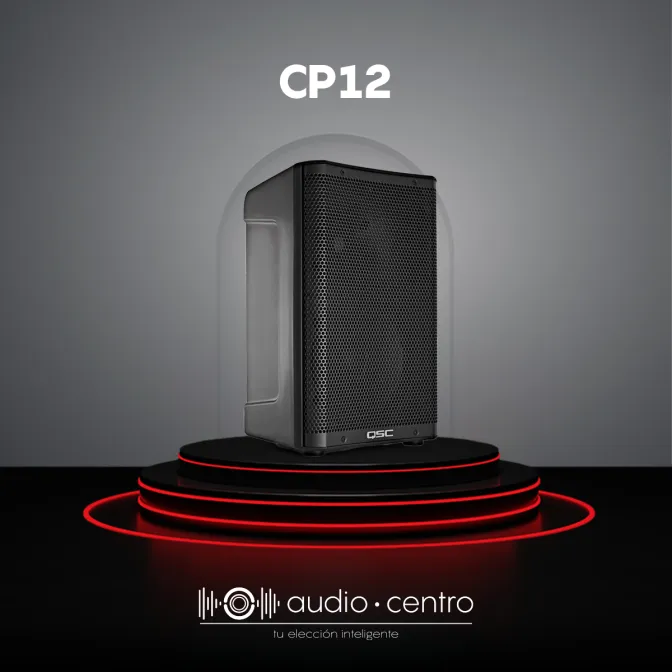 ALTAVOZ QSC CP12 ACTIVO 12 PULGADAS