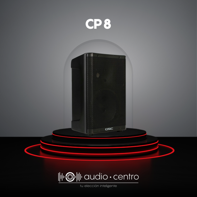 ALTAVOZ QSC CP8 ACTIVO 8 PULGADAS