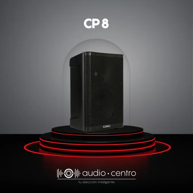 ALTAVOZ QSC CP8 ACTIVO 8 PULGADAS