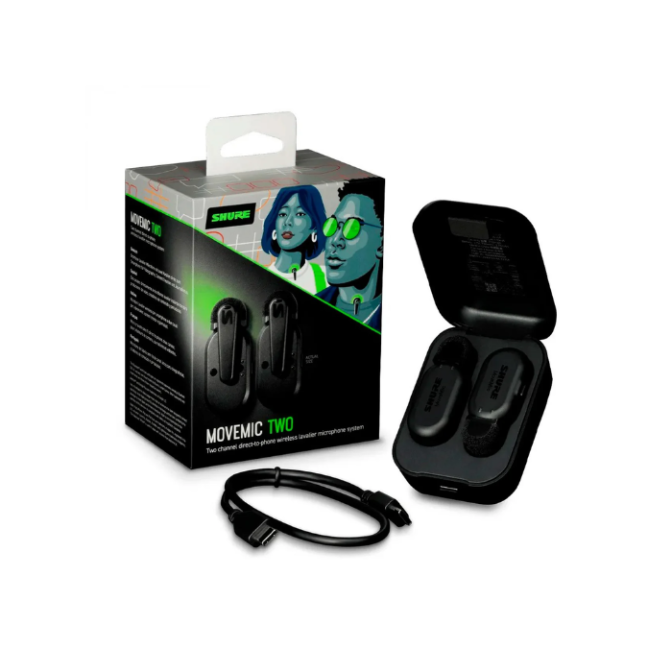 MICRÓFONOS INALÁMBRICOS CELULAR MV-TWO-Z7 SHURE