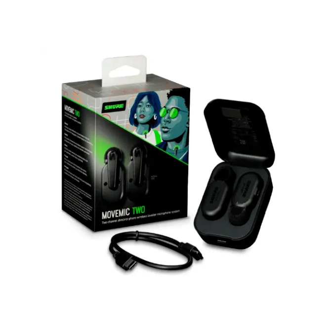 MICRÓFONOS INALÁMBRICOS CELULAR MV-TWO-Z7 SHURE