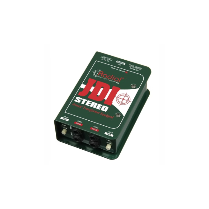 CAJA DIRECTA RADIAL JDI STEREO PASIVA ESTEREO