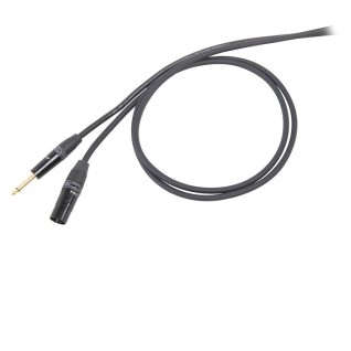 DHS220LU3 DE 3 METROS XLR MACHO A PLUG MONO