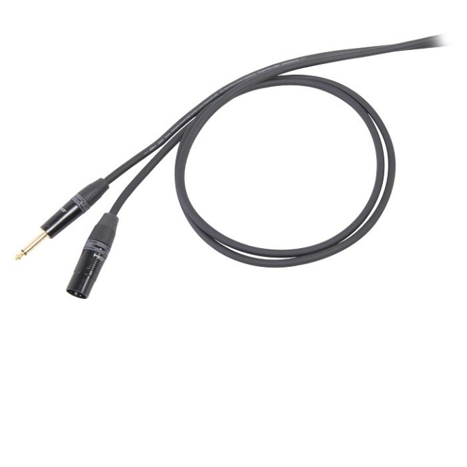 DHS220LU3 DE 3 METROS XLR MACHO A PLUG MONO