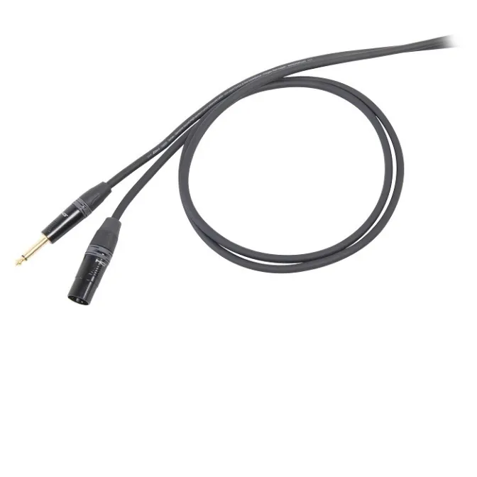 DHS220LU3 DE 3 METROS XLR MACHO A PLUG MONO