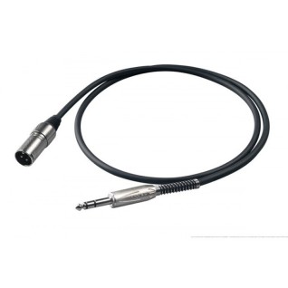 EXTENSIÓN DE 3 MTS BULK230LU3 DE XLR MACHO A PLUG STEREO