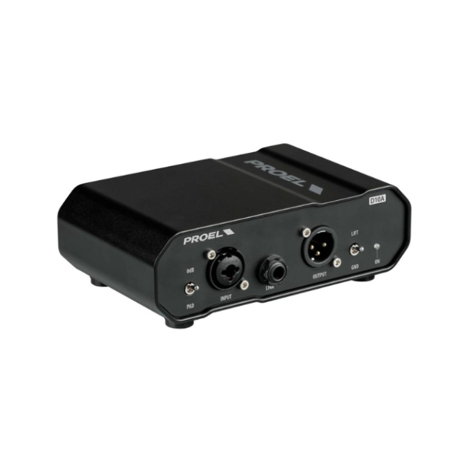 CAJA DIRECTA ACTIVA PROEL D10A DE 1CANAL