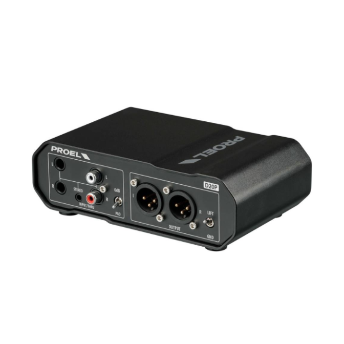 CAJA DIRECTA PASIVA PROEL D20P 2CANALES