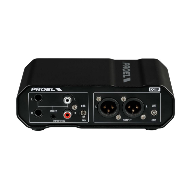 CAJA DIRECTA PASIVA PROEL D20P 2CANALES